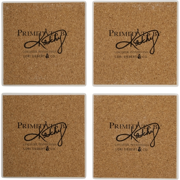 Ceramic Absorbant Coaster Set Living The Dream Assortment Styles Love Adventure - Picture 6 of 6